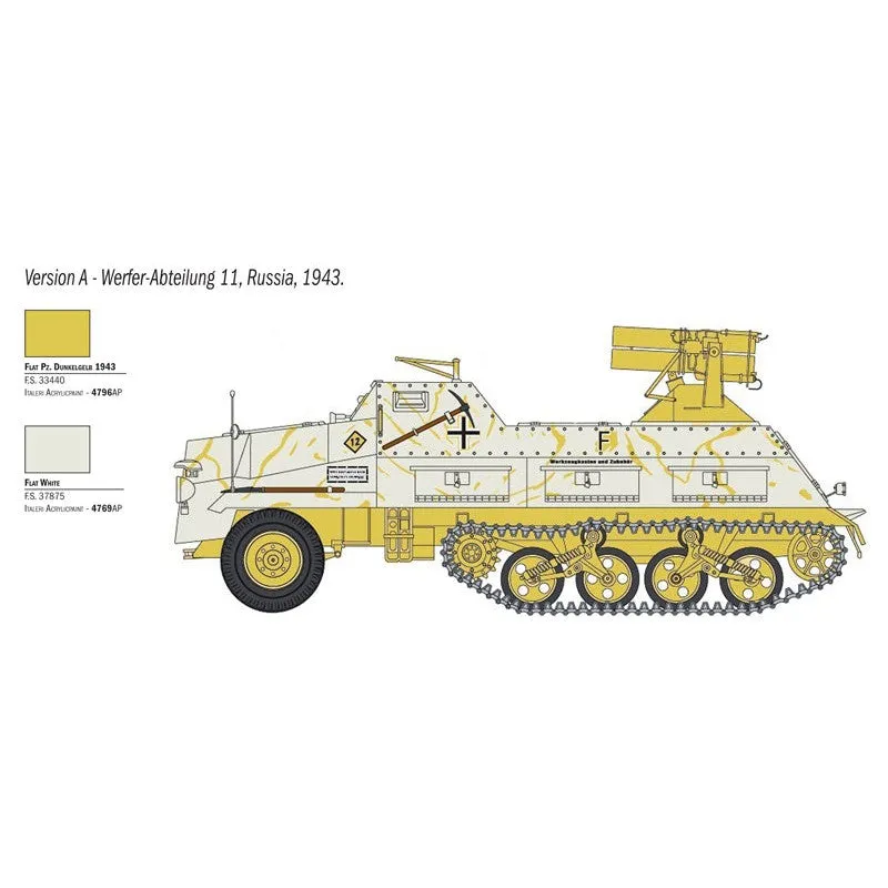 1/35 15cm PANZERWERFER 42 AUF SD.KFZ. 4/1