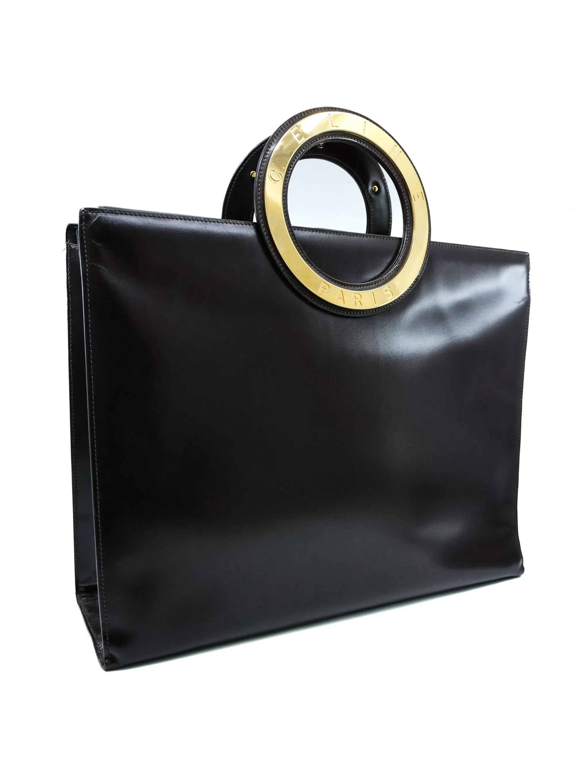 1990s Celine Ring Handle Bag