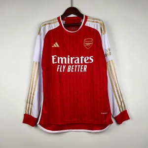 23/24 Long Sleeve Arsenal Home S-XXL