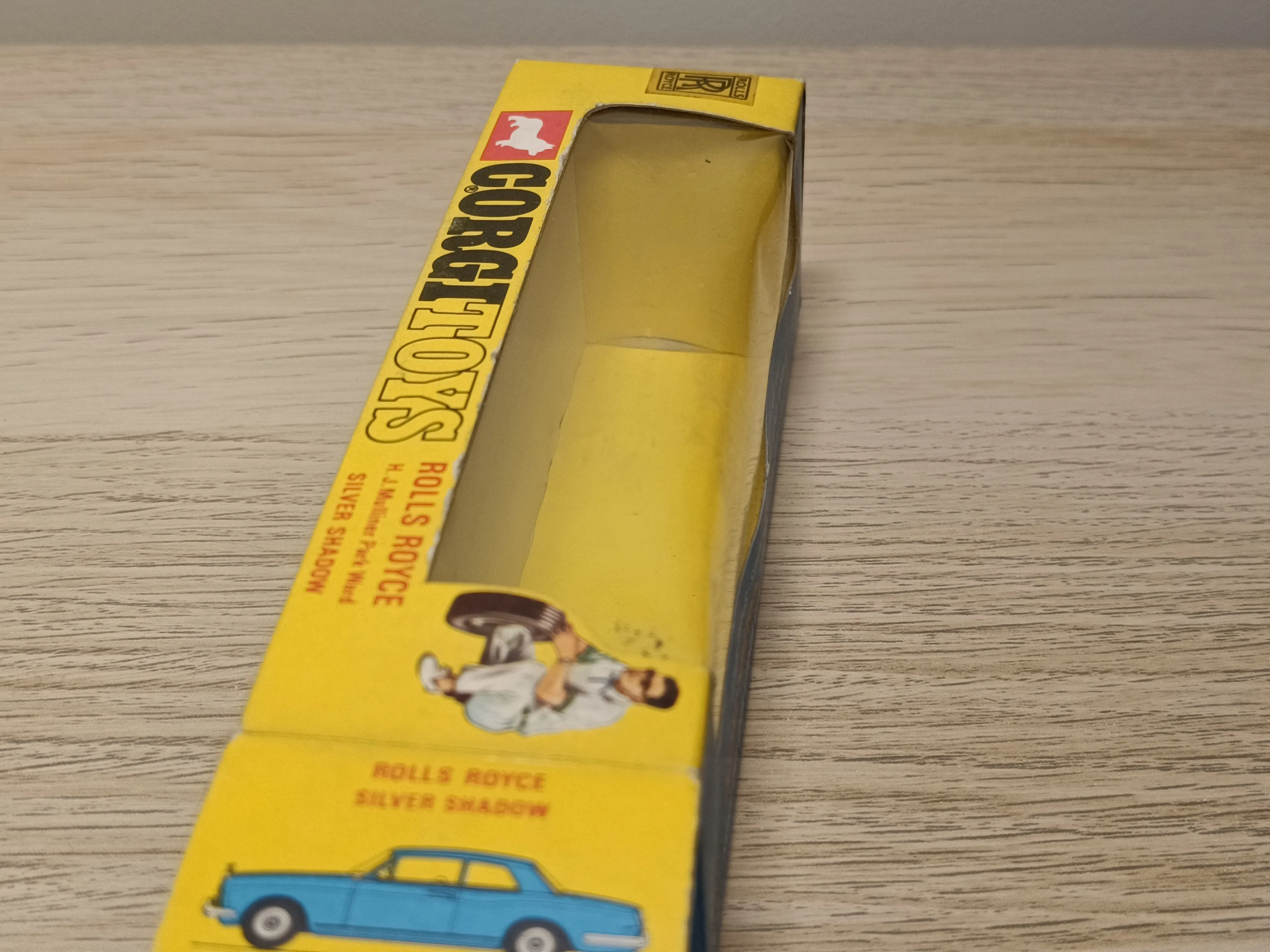 273 Rolls Royce Silver Shadow *with original box in silver / blue metallic*