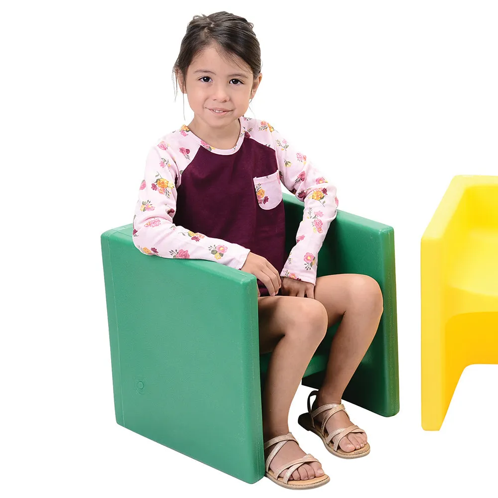 3-in-1 Cube Chairs Set | 4 Pieces