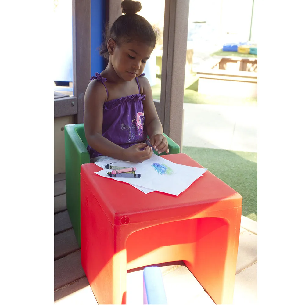 3-in-1 Cube Chairs Set | 4 Pieces