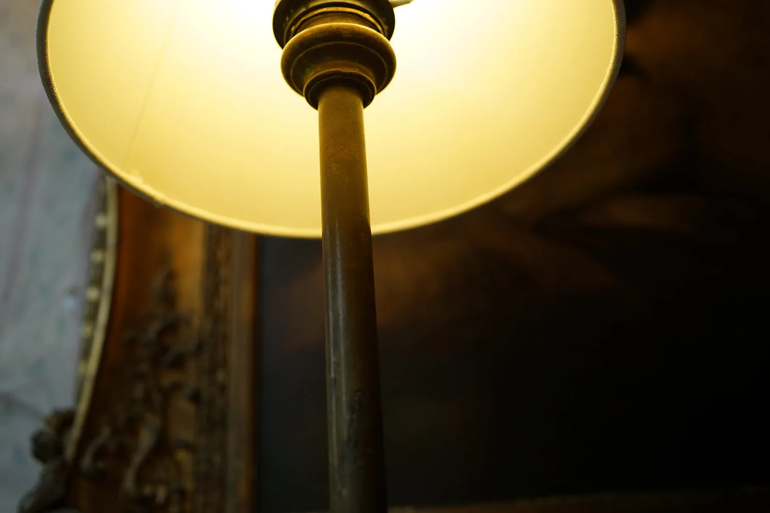 A 19thC Bronze Table Lamp by Osler c.1835