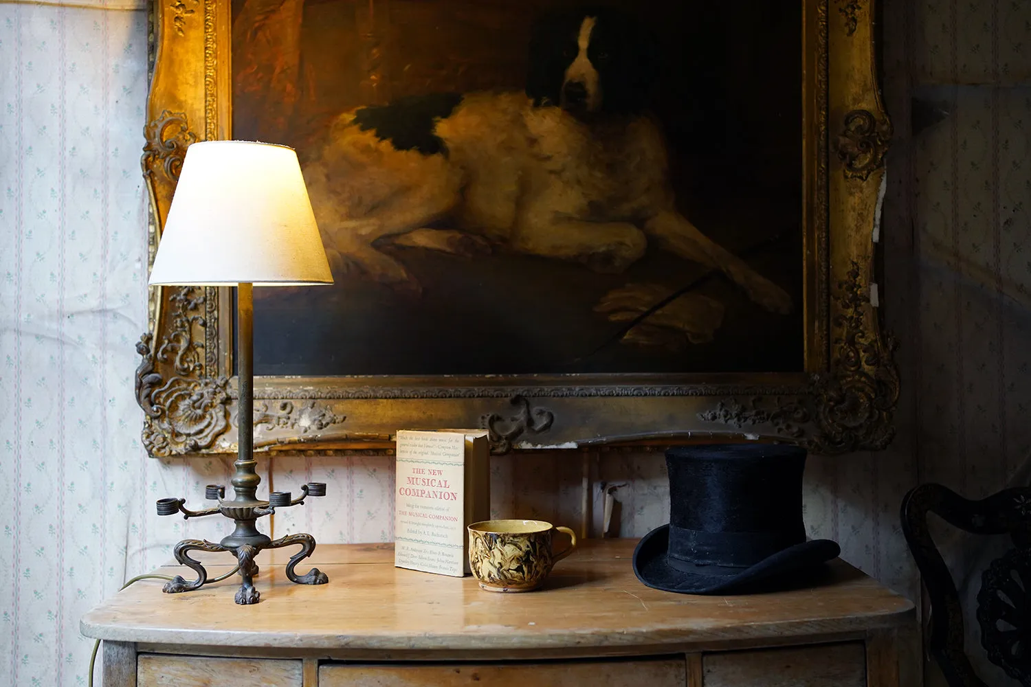 A 19thC Bronze Table Lamp by Osler c.1835