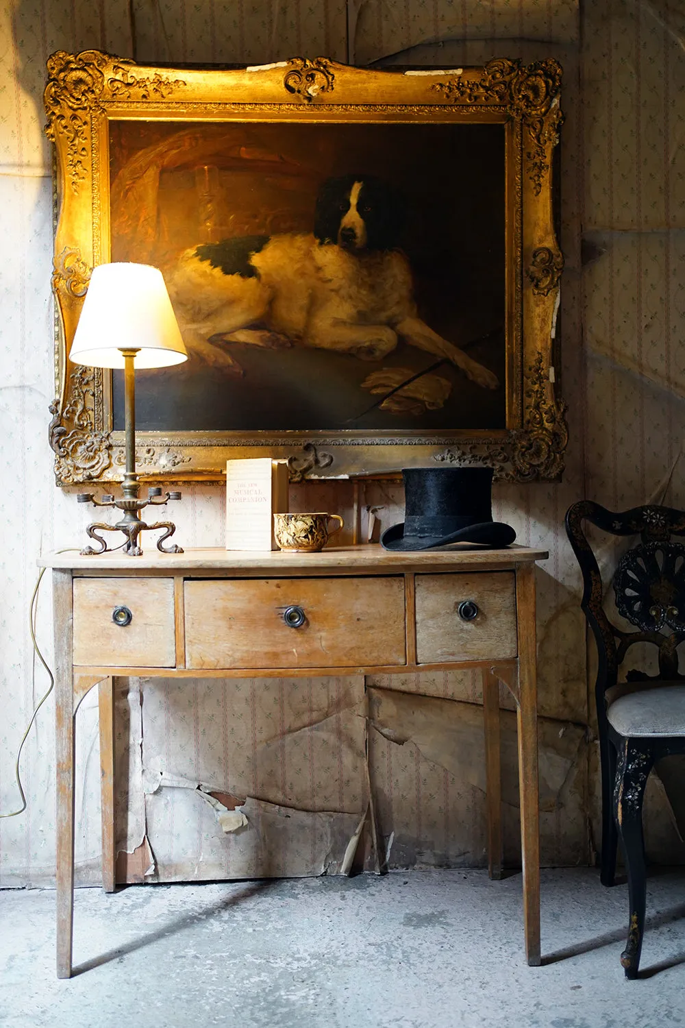 A 19thC Bronze Table Lamp by Osler c.1835