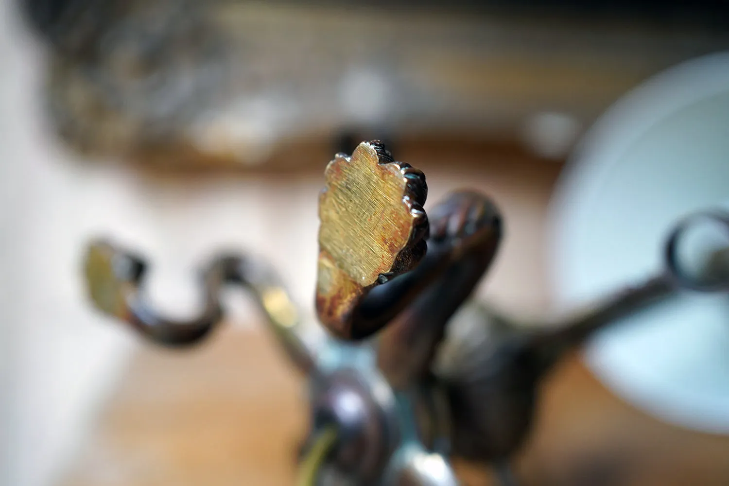 A 19thC Bronze Table Lamp by Osler c.1835