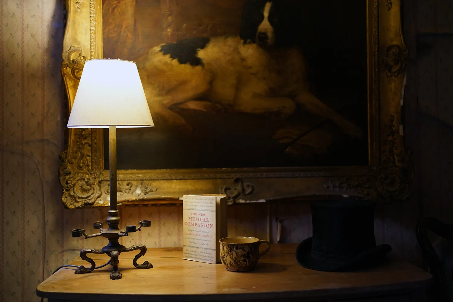 A 19thC Bronze Table Lamp by Osler c.1835