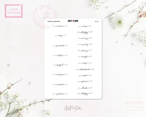 A111j | Lettering Functional Planner, Online