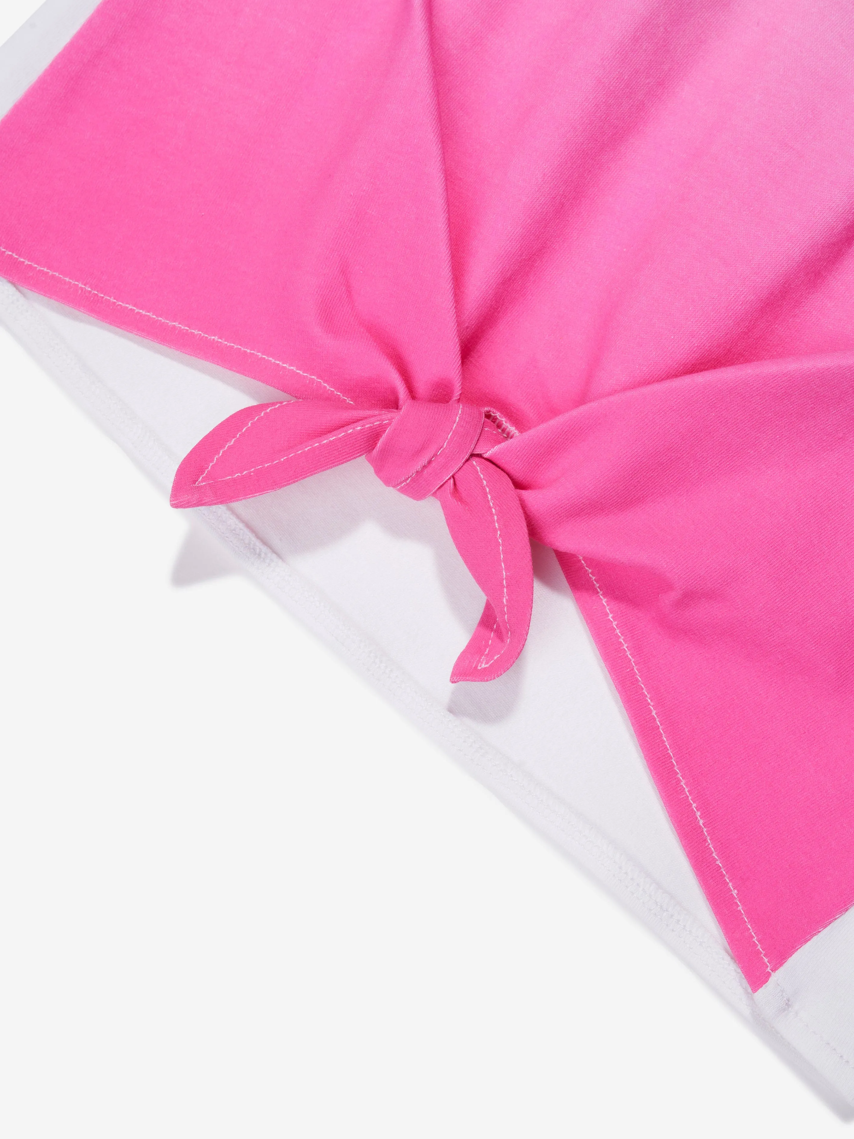 Aigner Girls Tie Front T-Shirt in Pink