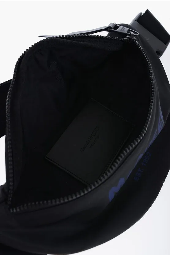 Alexander McQueen Logoed Belt Bag with Buckle Closure