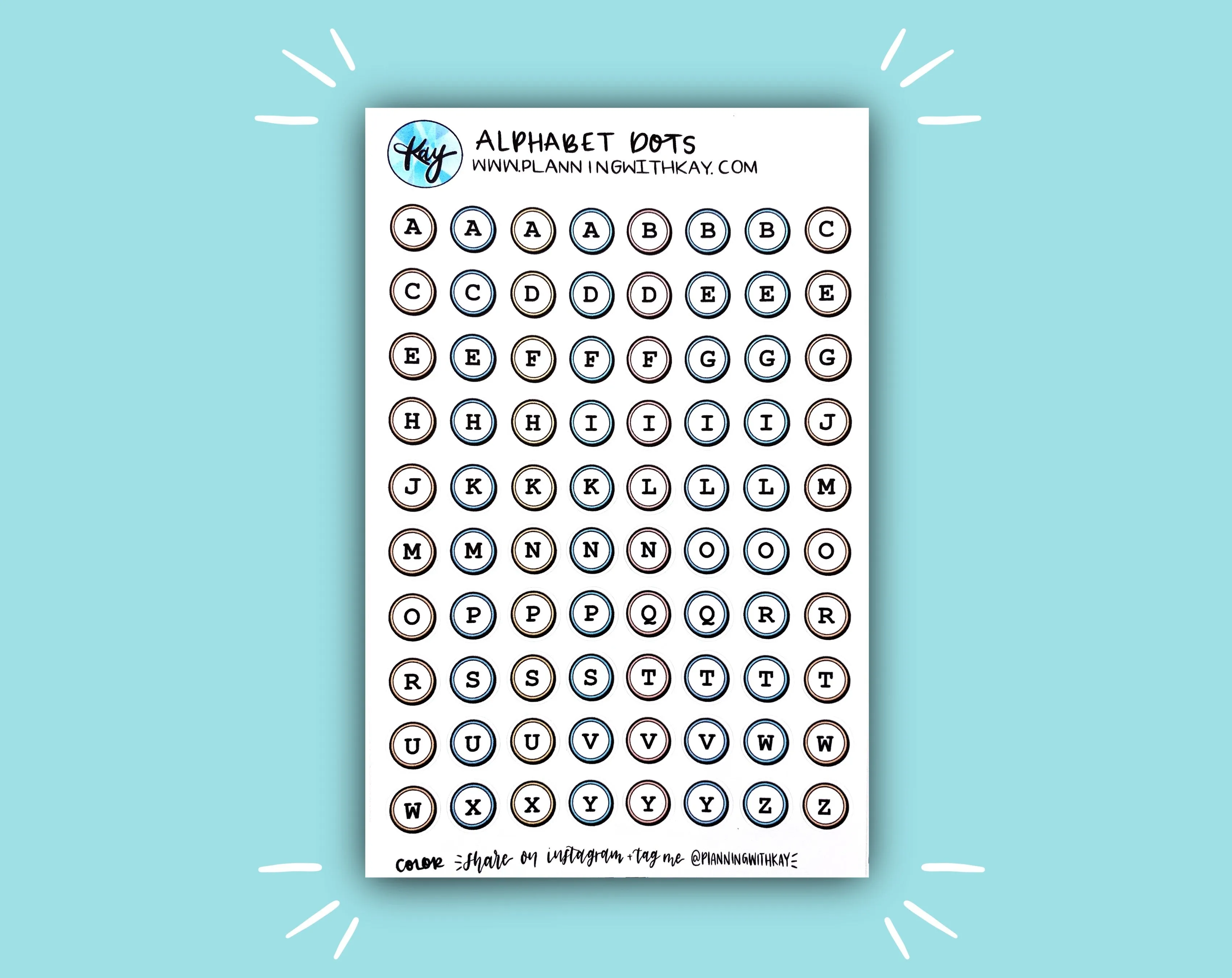 Alphabet Dots