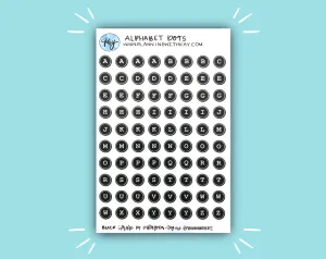Alphabet Dots