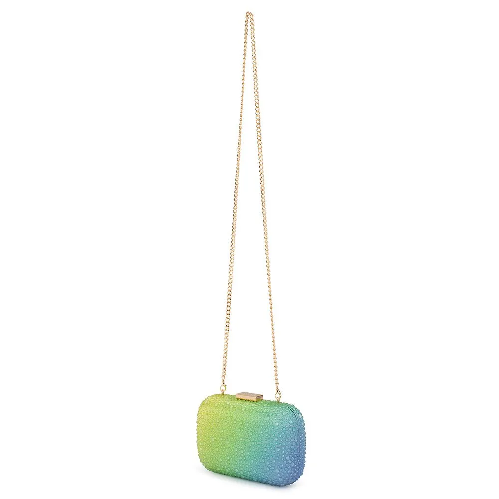 AURORA Hotfix Ombre Clutch