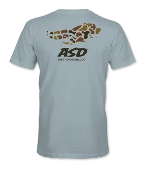 Avery Sporting Dog Camo Logo Short Sleeve Tee