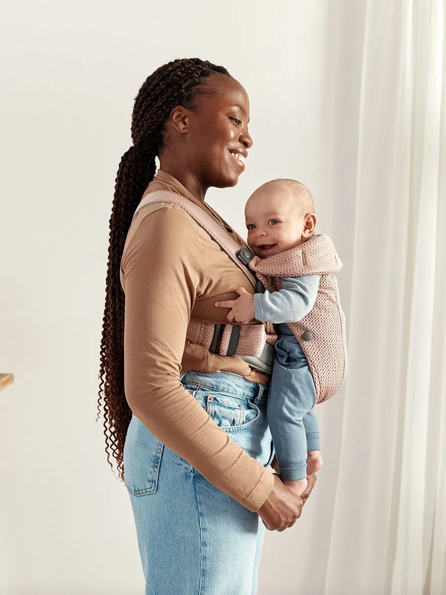BabyBjörn Baby Carrier Mini 3D Mesh, Dusty Pink