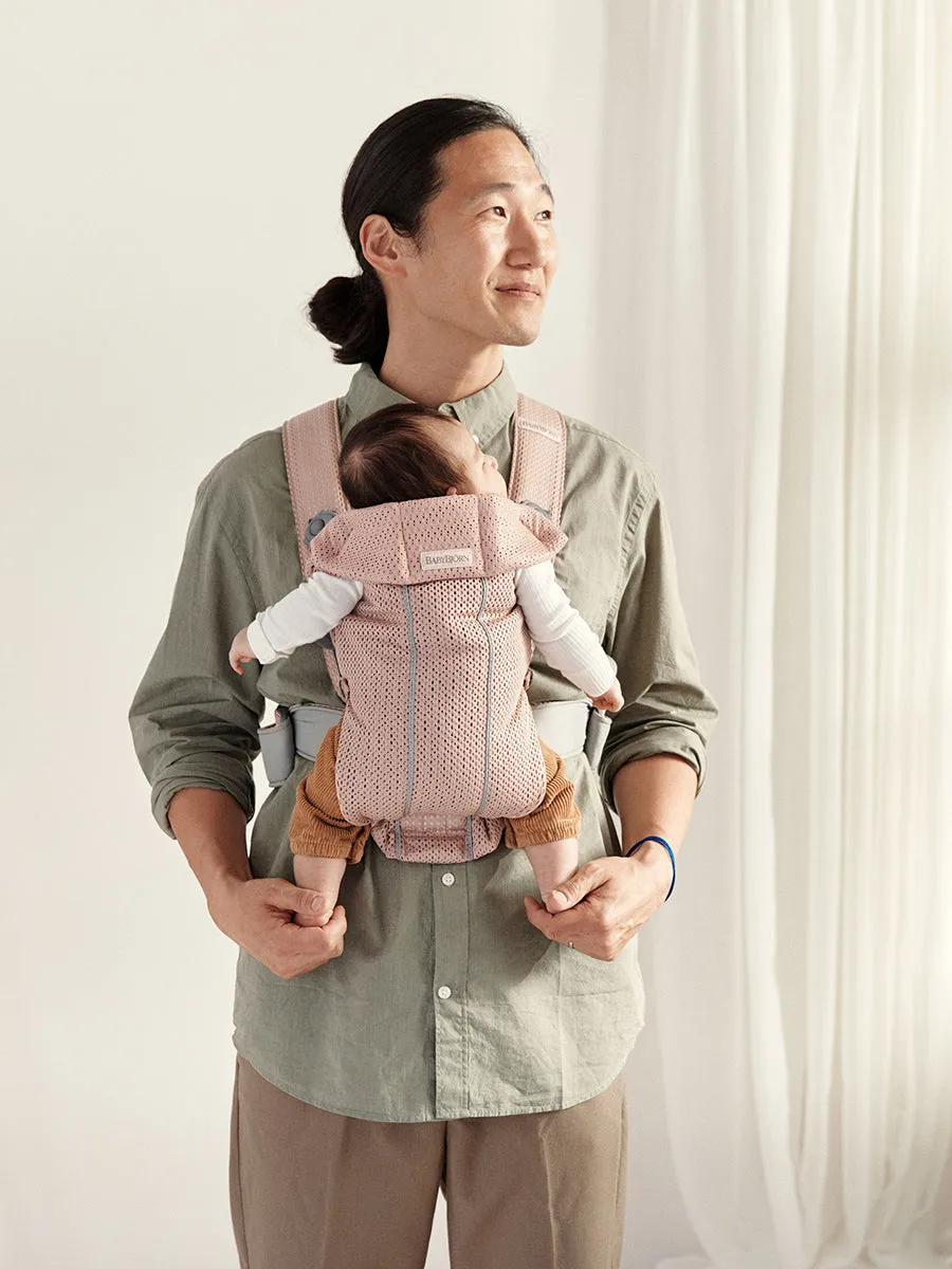 BabyBjörn Baby Carrier Mini 3D Mesh, Dusty Pink