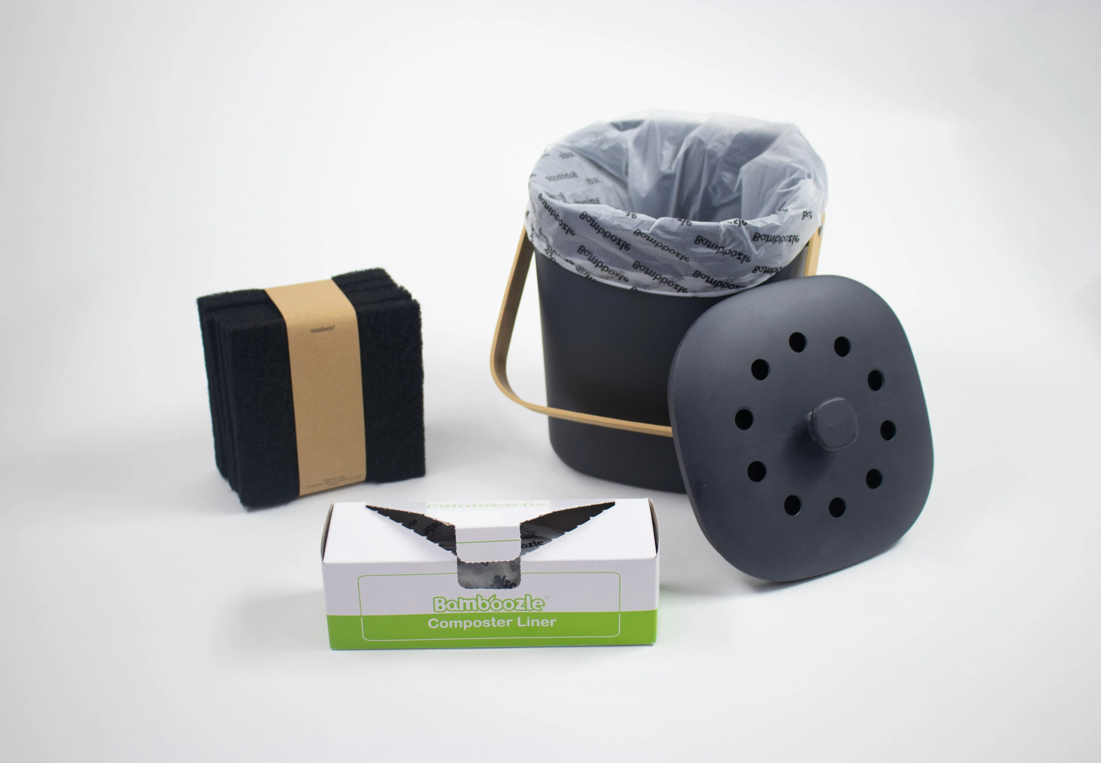 Bamboozle Bamboo Composter 50 Bin Liners