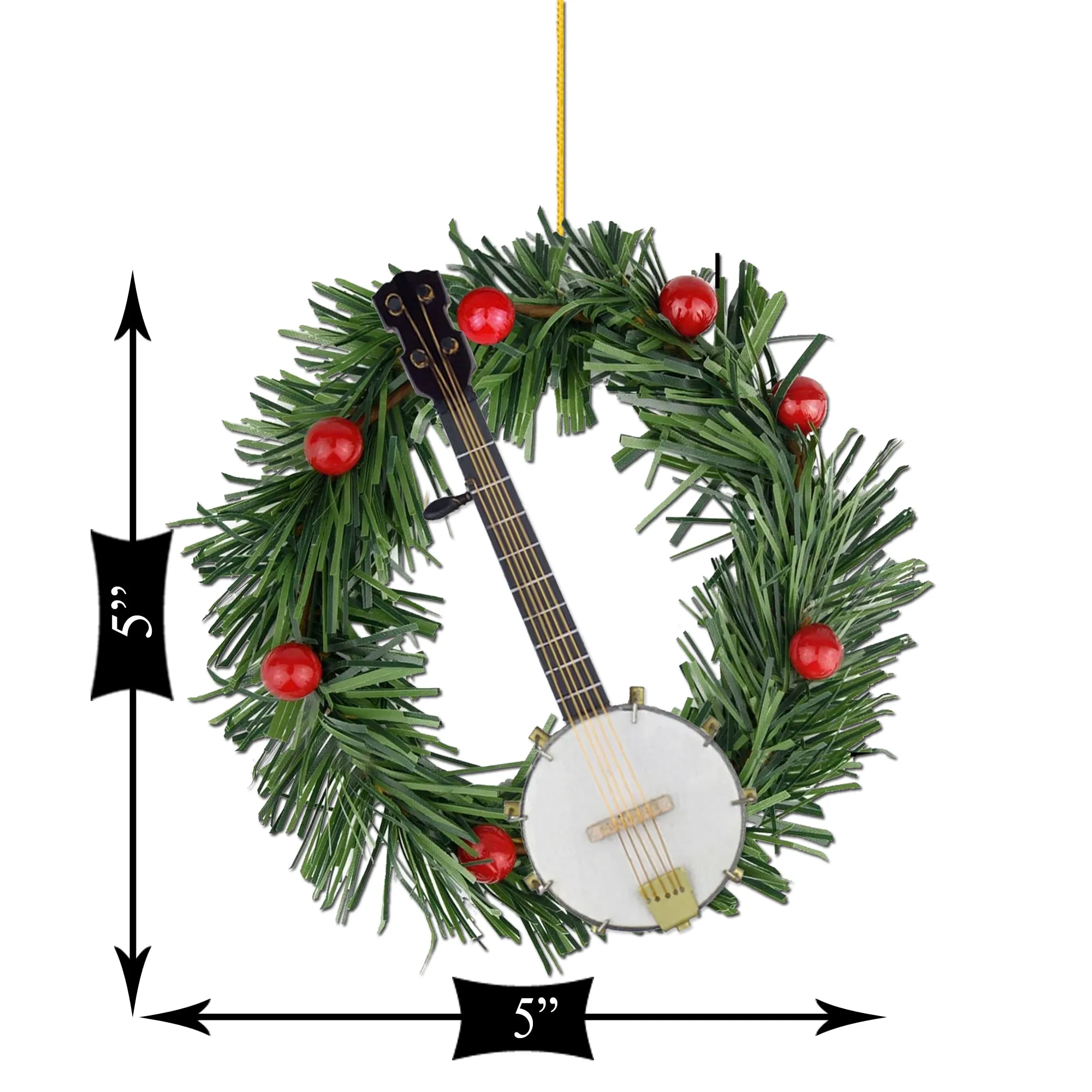 Banjo Ornament