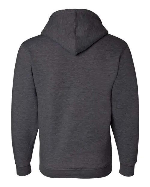 Bayside Men's USA-Made Full-Zip Hooded Sweatshirt