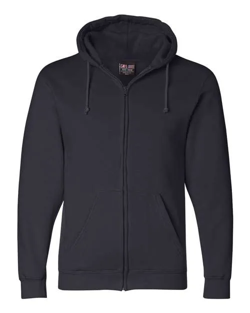 Bayside Men's USA-Made Full-Zip Hooded Sweatshirt