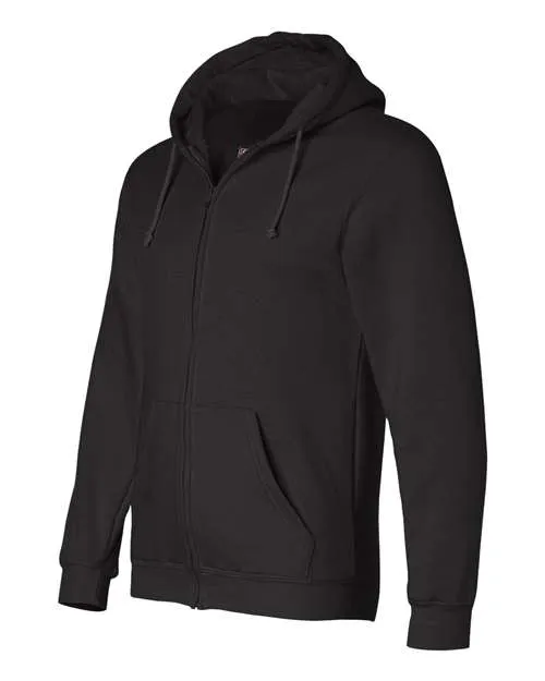 Bayside Men's USA-Made Full-Zip Hooded Sweatshirt