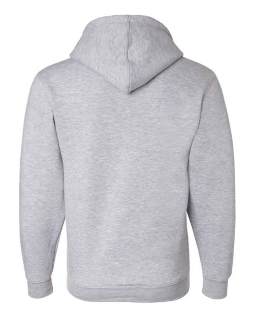Bayside Men's USA-Made Full-Zip Hooded Sweatshirt