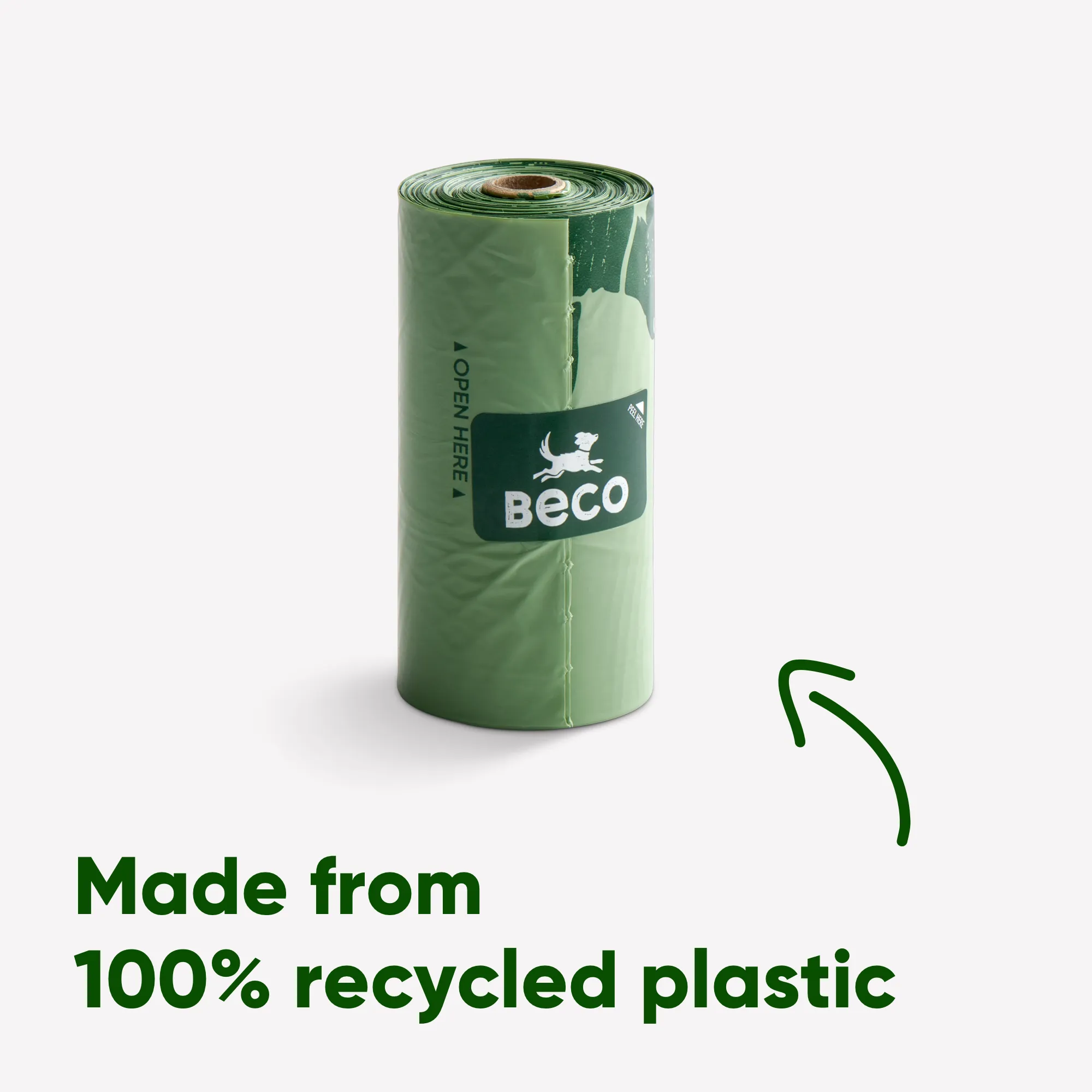 Beco Poop Bag, Mint Scented | Big, Strong, Leak-Proof