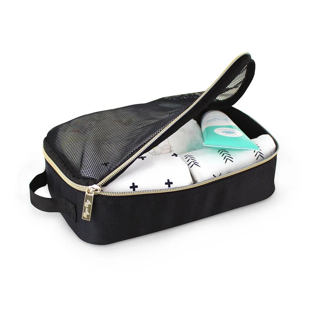 Black & Gold Packing Cubes