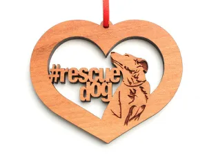 Blue Ridge Rescue Dog Ornament