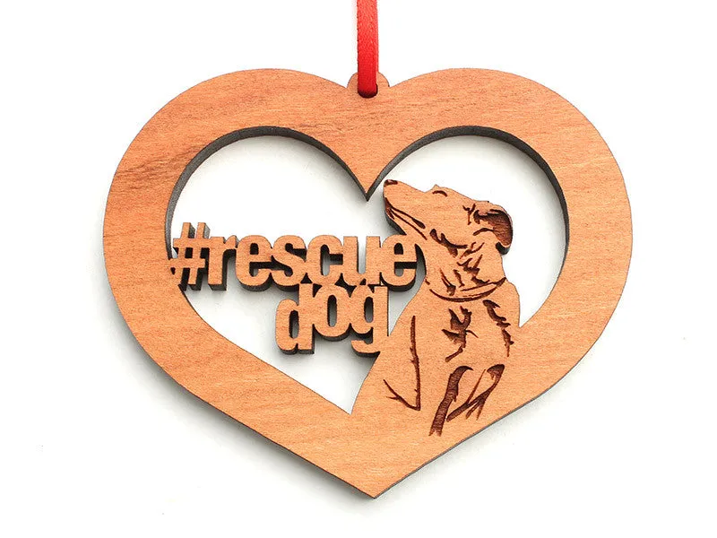 Blue Ridge Rescue Dog Ornament