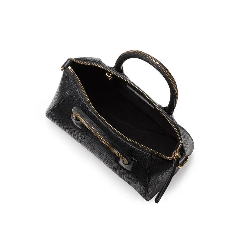 Boa black gold bag