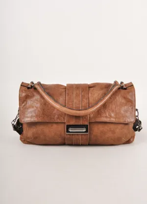 Brown Leather Crossbody Bag