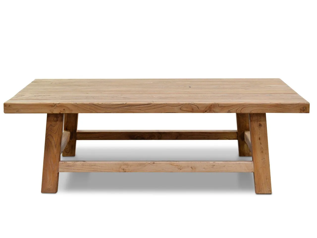 Canova 1.1m Reclaimed Wood Rectangular Coffee Table