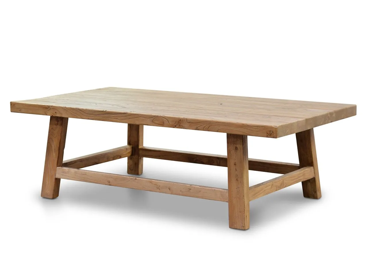 Canova 1.1m Reclaimed Wood Rectangular Coffee Table
