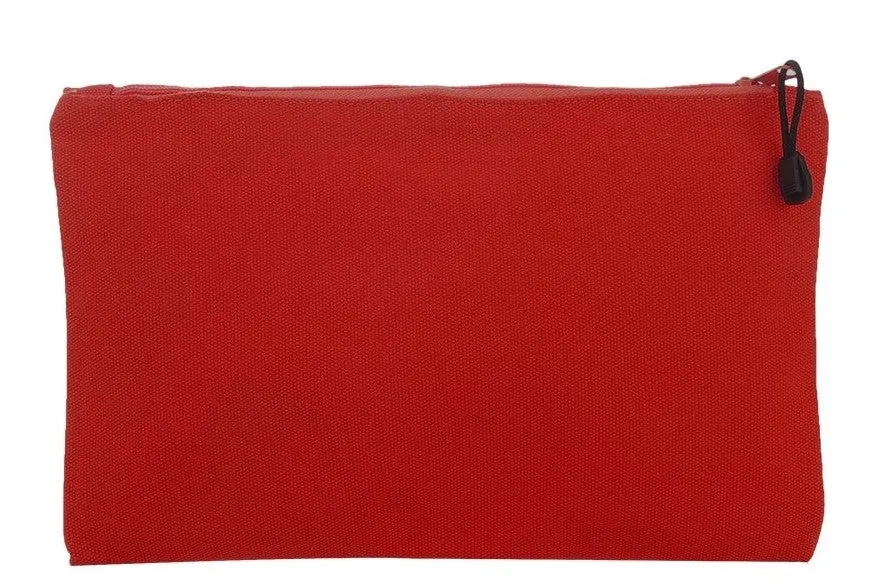 Canvas Zippered Pouch: Custom Design