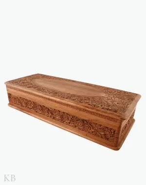 Carved Large Jewellery Box