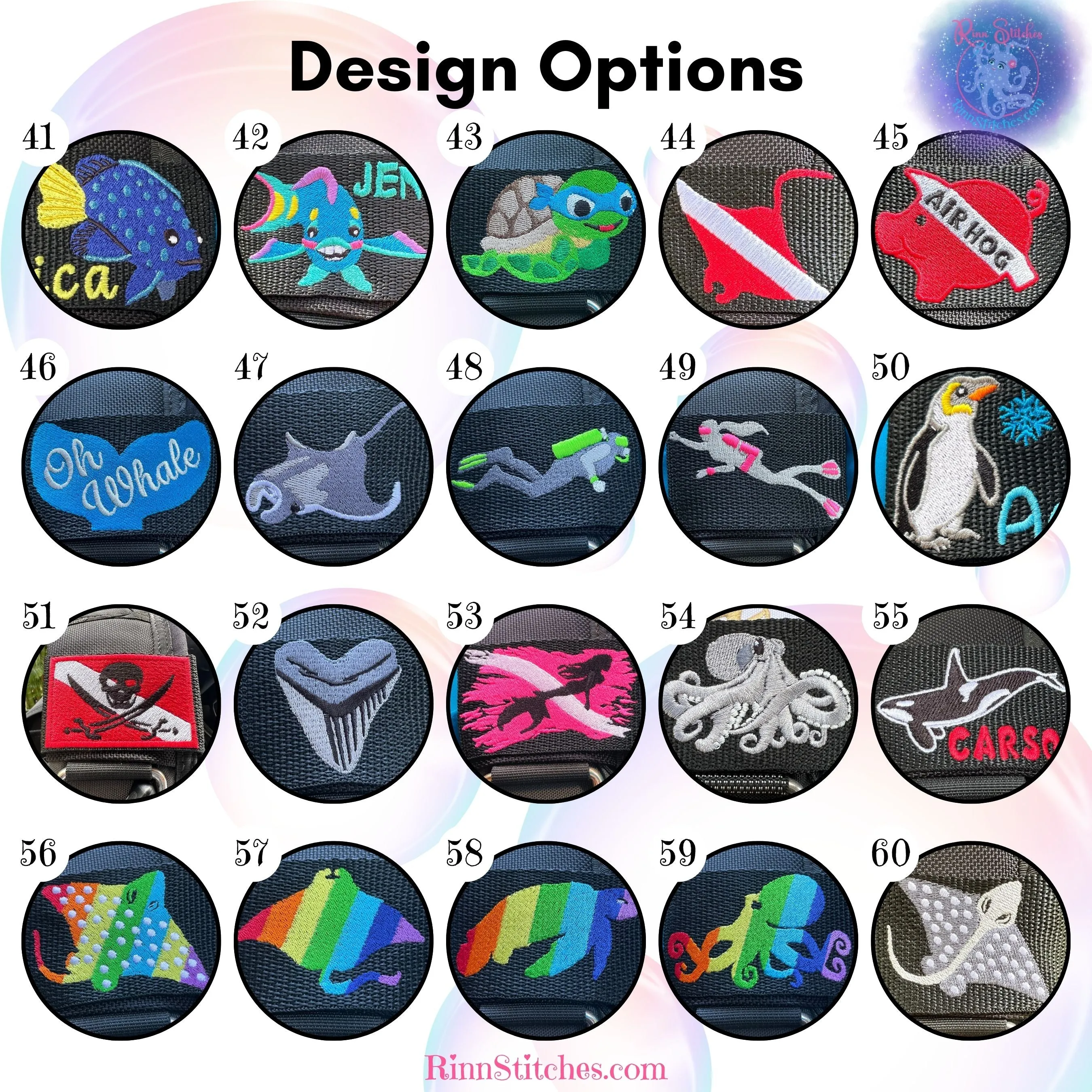 Choose your Favorite Design Luggage Tag!