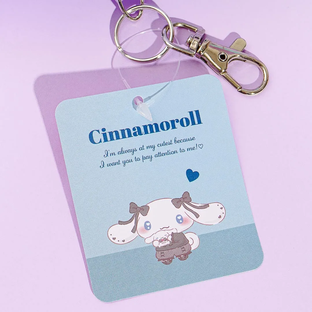 Cinnamoroll Ururu Heart Plushie Pass Case