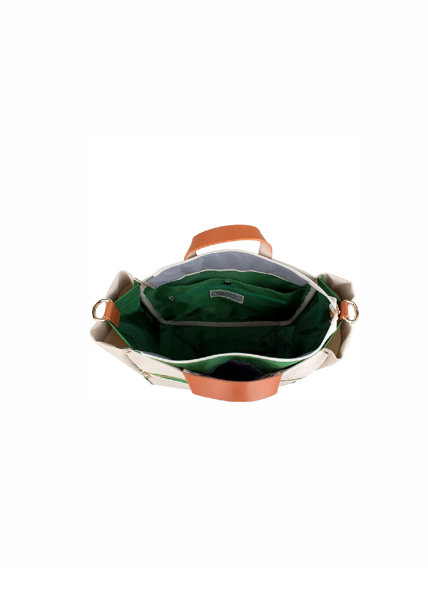 CODIE CANVAS TOTE - GREEN