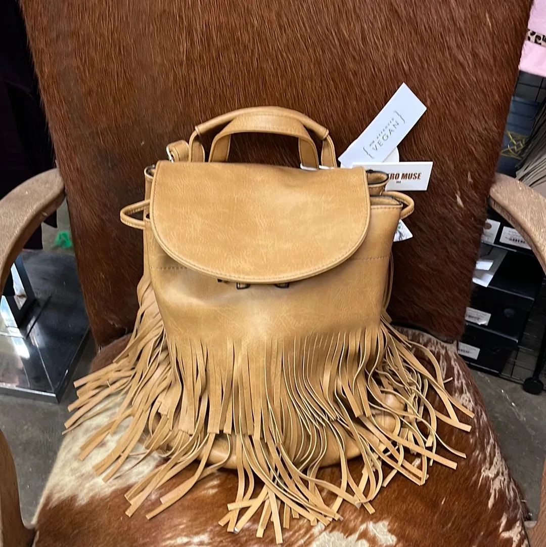 Convertible Shoulder Bag Draw String Closure