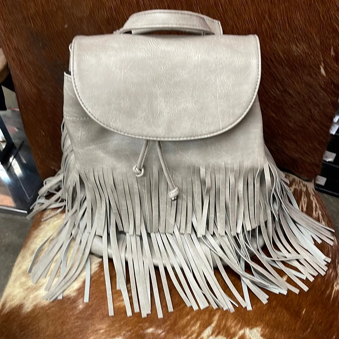 Convertible Shoulder Bag Draw String Closure