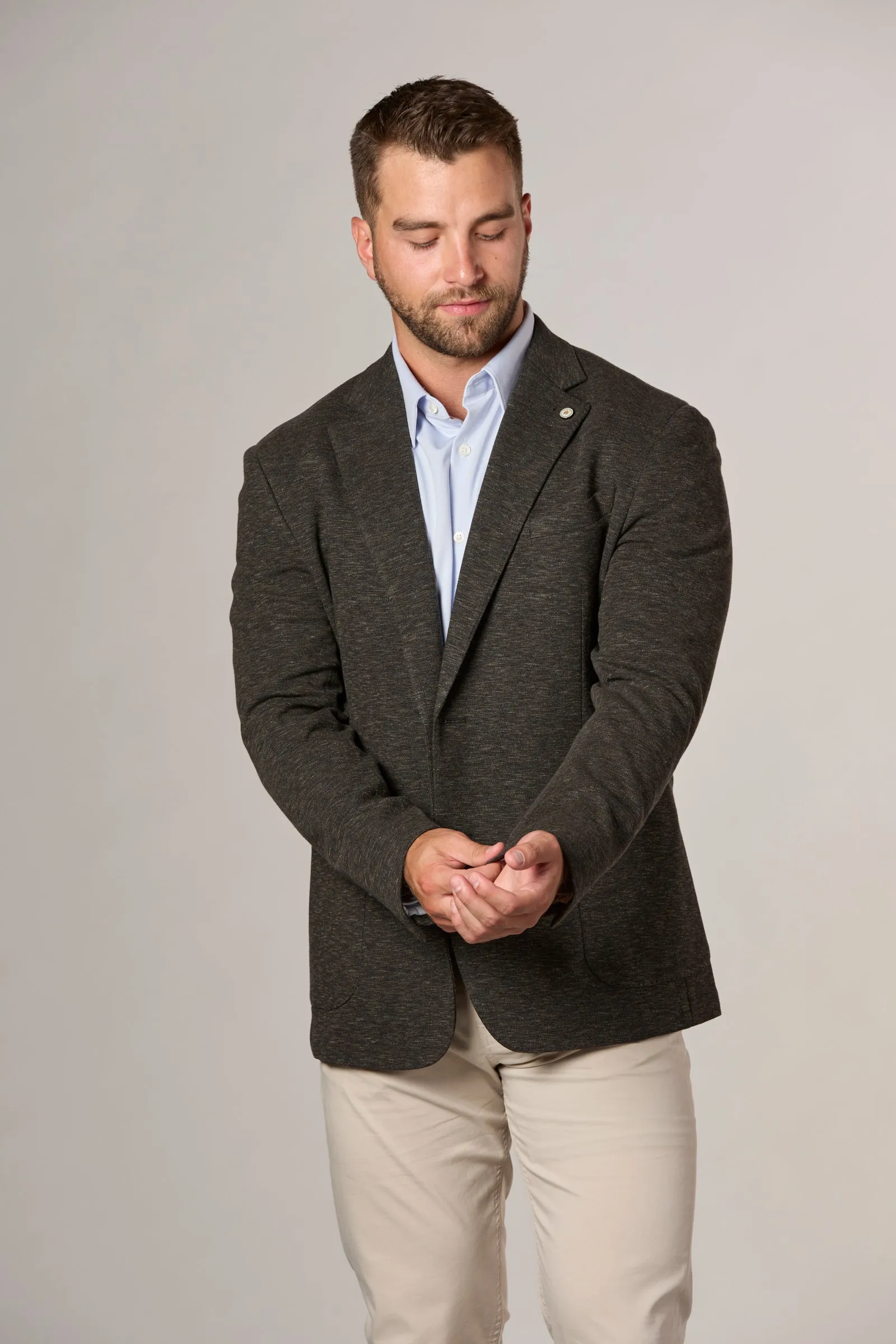 Crosshatch Texture Jacket