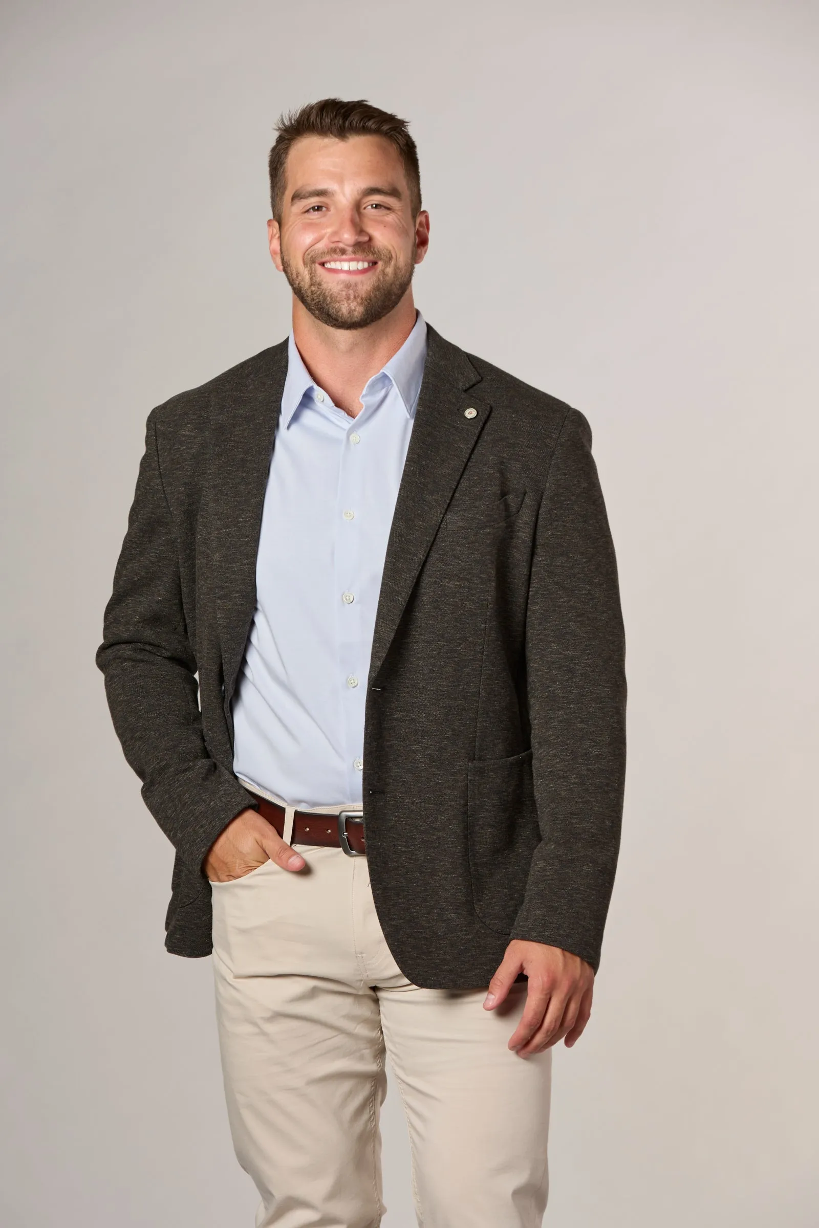 Crosshatch Texture Jacket