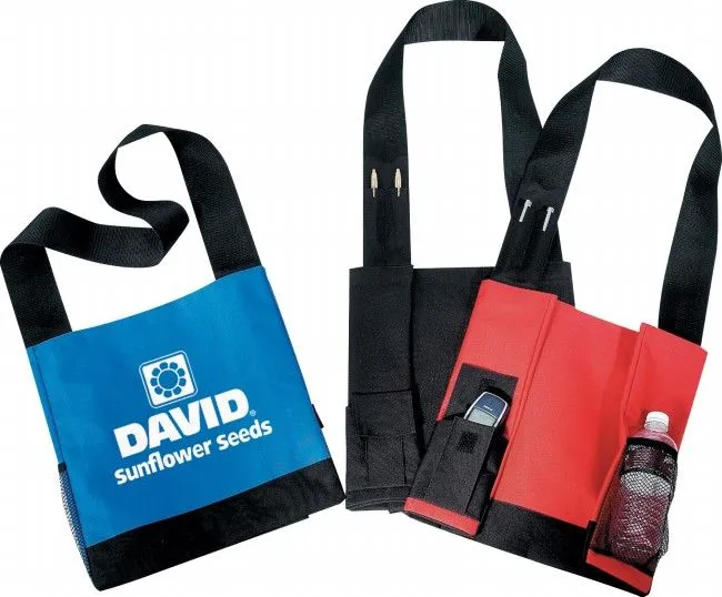 Custom Poly Tote Bag With Shoulder Strap