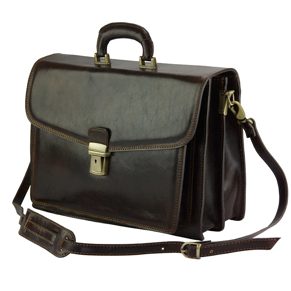 Dalmazio Leather Briefcase