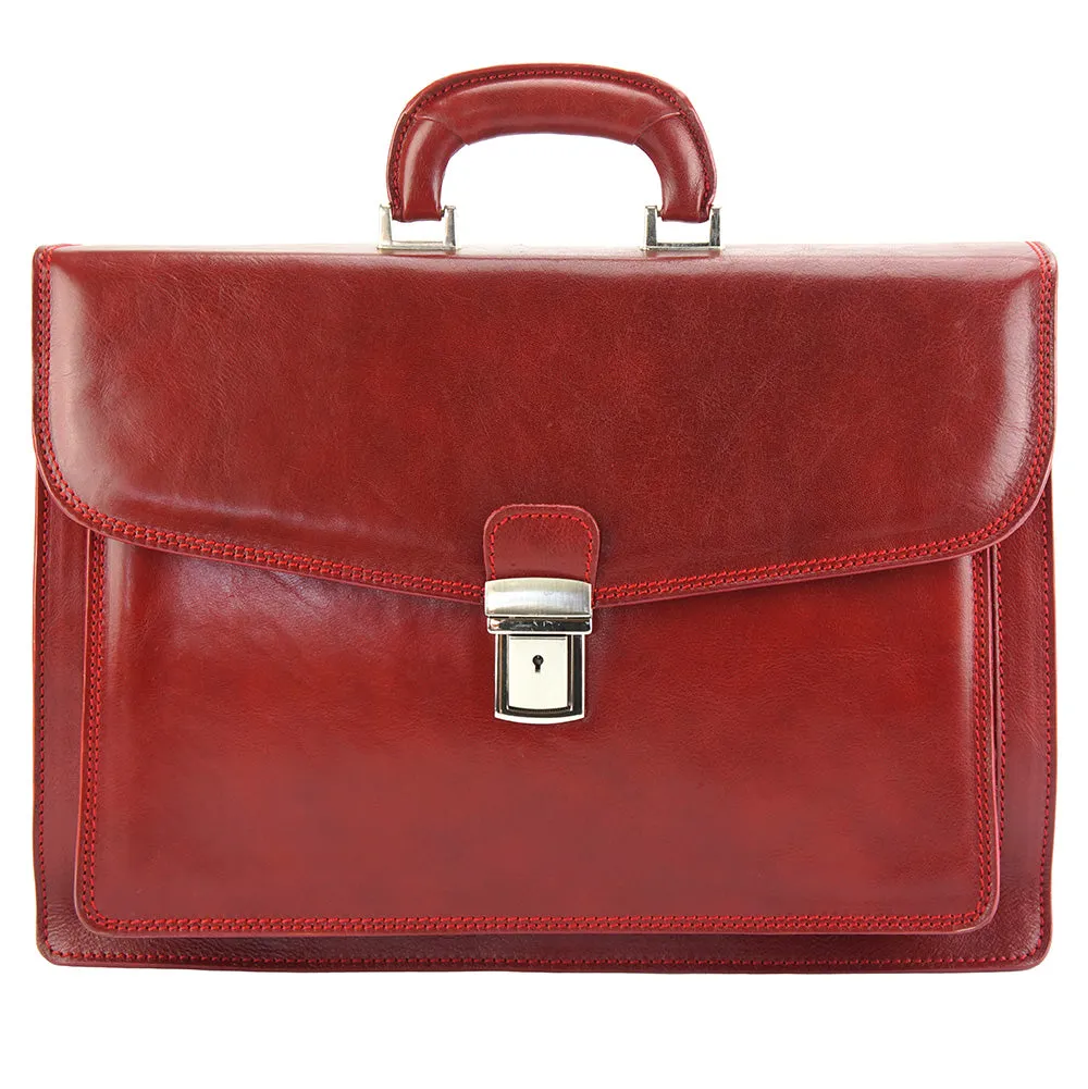 Dalmazio Leather Briefcase