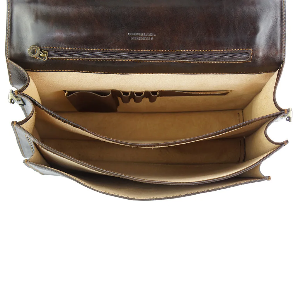 Dalmazio Leather Briefcase