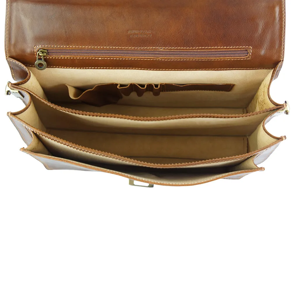 Dalmazio Leather Briefcase