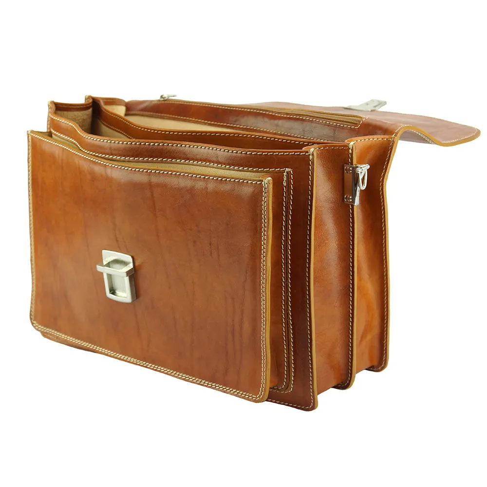 Dalmazio Leather Briefcase