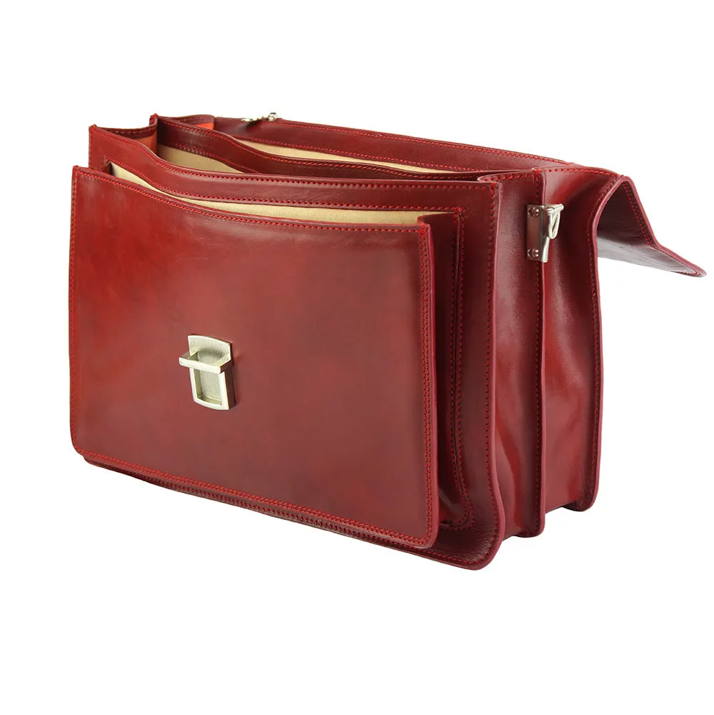 Dalmazio Leather Briefcase